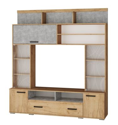 Центральная секция Оскар-18 ОГЦН-2, дуб крафт/ателье