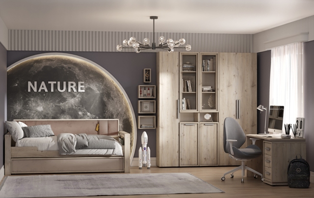 Естественность и баланс комнаты подростка