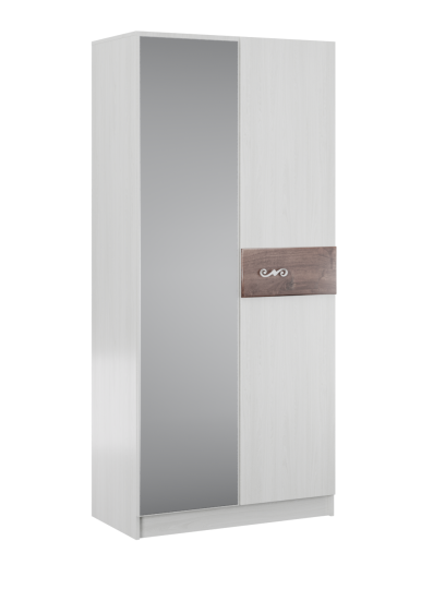 Шкаф 2-х створчатый Мадлен (Дуб бомонд какао)