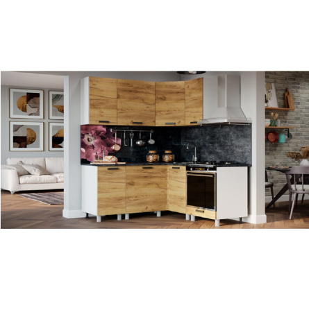 10УР2 Шкаф-стол угловой Крафт