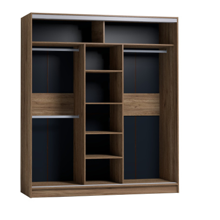 Шкаф-купе Strike 1800 Дуб табачный Craft