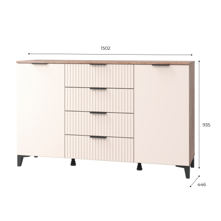 Комод длинный Тоскана