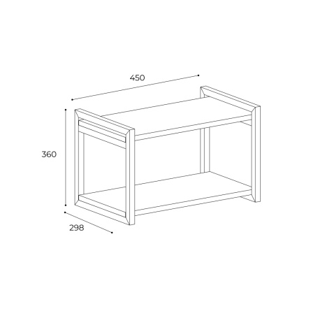 Полка открытая Стич 450